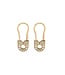 Philipp Plein  PJKGA05EU Ohrringe Plein Safety Pin Gold