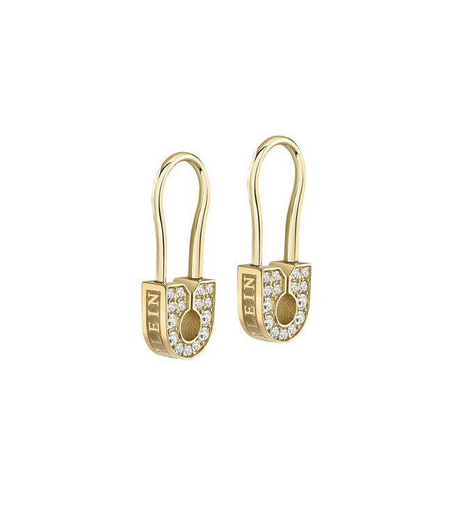Philipp Plein  PJKGA05EU Ohrringe Plein Safety Pin Gold