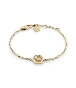 Philipp Plein  PJREA21BU Armband Plein Legacy Gold Hexagon