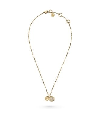 Philipp Plein  PJREA20NU Halskette Plein Legacy Gold Hexagon