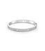 Philipp Plein  PJ1EA32BM Armreif Plein Cuff Edelstahl Pavé Grösse M