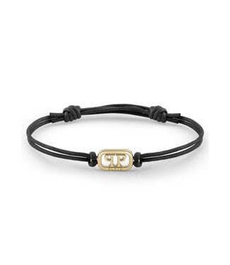 Philipp Plein  PJ1AA31BU Armband Plein Lettering Kordel Schwarz