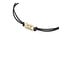 Philipp Plein  PJ1AA31BU Armband Plein Lettering Kordel Schwarz
