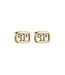 Philipp Plein  PJ1AA25EU Ohrstecker Plein Lettering Gold