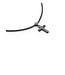 Philipp Plein  PJ5GA04NU Halskette Plein Crucifix Kreuz Schwarz