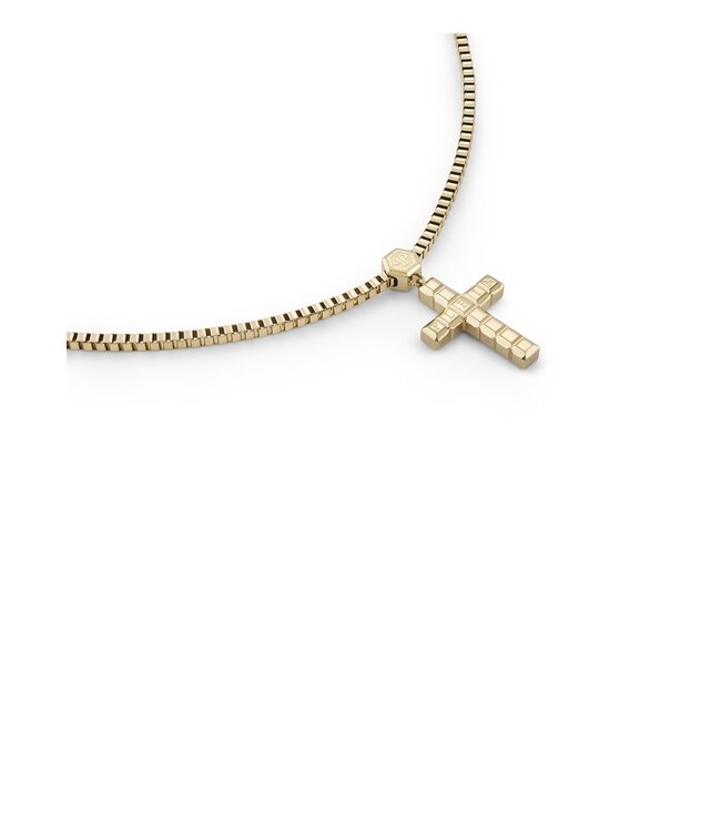 Philipp Plein  PJ5GA03NU Halskette Plein Crucifix Kreuz Gold
