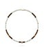 Philipp Plein  PJNEA17NU Halskette Plein Beads Gold mit Tigerauge-Perlen