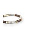 Philipp Plein  PJNEA15BU Armband Plein Beads Gold mit Tigerauge-Perlen