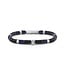 Philipp Plein  PJNEA13BU Armband Plein Beads Edelstahl mit blauen Perlen