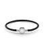 Philipp Plein  PJ6GA02BL Armband Plein Enigma Leder Schwarz Grösse L