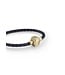 Philipp Plein  PJ6GA03BL Armband Plein Enigma Leder Blau Grösse L