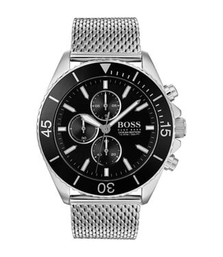 Hugo Boss  Ocean Edition 1513701 Chronograph Schwarz Mesh Herrenuhr