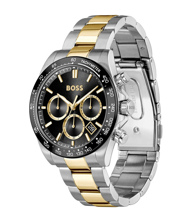 Hugo Boss   Hero 2.0 1514269 Chronograph Bicolor/Schwarz Herrenuhr