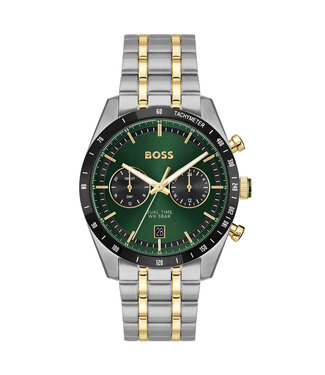Hugo Boss  Tourmaster 1514287 Bicolor Grün Herrenuhr