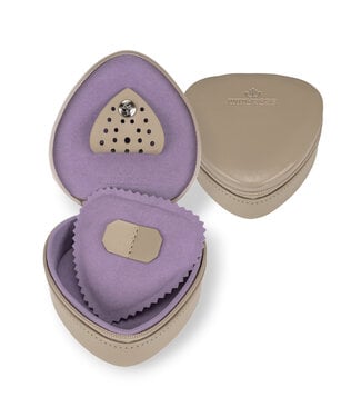 Windrose  803739.12 Herzdose klein Merino Moda Beige 9,5 × 3,5 cm