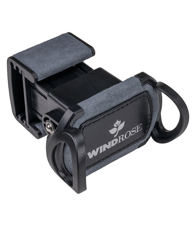Windrose  Uhrenbeweger Ambiance für 2 Uhren Schwarz, innen Holzoptik 30 × 18 cm