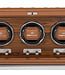 Windrose  Uhrenbeweger Noblesse für 3 Uhren Braun 39,6 × 18,5 cm