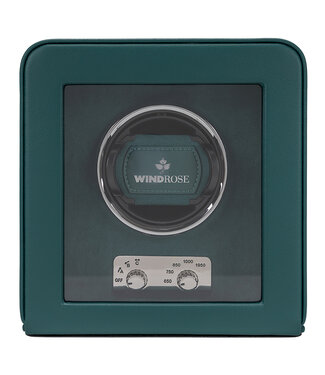 Windrose  Uhrenbeweger Noblesse für 1 Uhr Petrol 17,6 × 18,5 cm