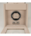 Windrose  Uhrenbeweger Luxora für 1 Uhr Beige/Silber mit Zusatzfach 19,7 × 23,2 cm
