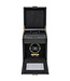 Windrose  Uhrenbeweger Luxora für 1 Uhr Schwarz/Gold mit Zusatzfach 19,7 × 23,2 cm