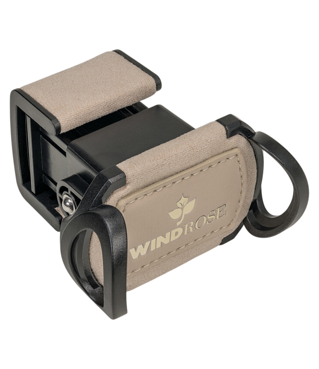 Windrose  Uhrenbeweger Luxora für 2 Uhren Beige/Gold mit Zusatzfach 33,7 × 23,2 cm