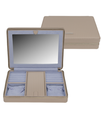 Windrose  Schmuckbox Corbello Taupe 25 × 6 cm