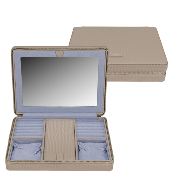 Windrose  Schmuckbox Corbello Taupe 25 × 6 cm