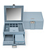Windrose  Schmuckkoffer mit Reiseetui Marvella Sky 21,5 × 11,5 cm