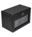 Windrose  Uhrenbeweger Luxora für 2 Uhren Schwarz/Silber mit Zusatzfach 33,7 × 23,2 cm