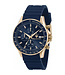 Maserati  Sfida Chronograph R8871640004 Herrenuhr Blau Silikon