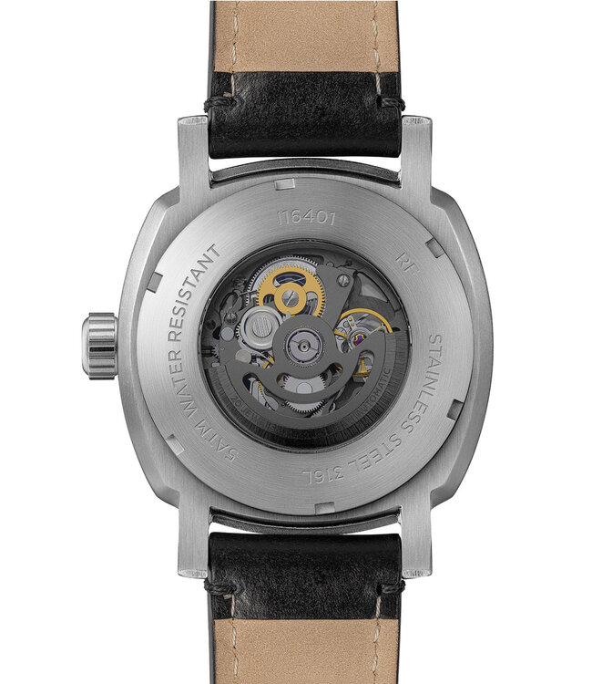 Ingersoll Outrider Herrenuhr Schwarz Kalbsleder I16401