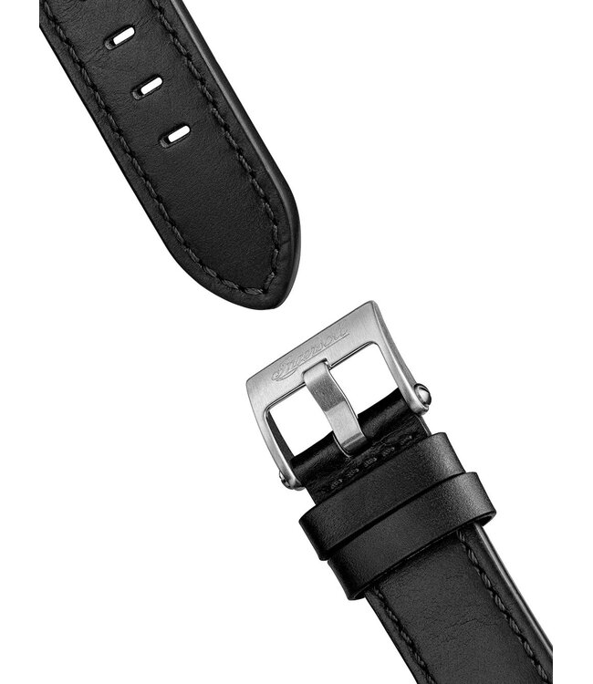 Ingersoll Outrider Herrenuhr Schwarz Kalbsleder I16401
