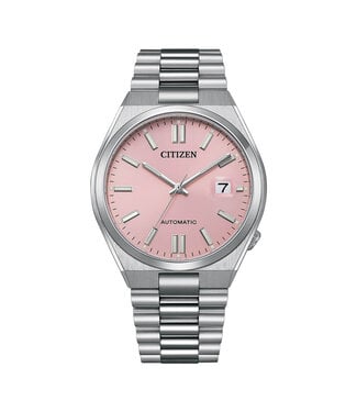 Citizen  Tsuyosa NJ0158-89X Herrenuhr Automatik Rosa Edelstahl