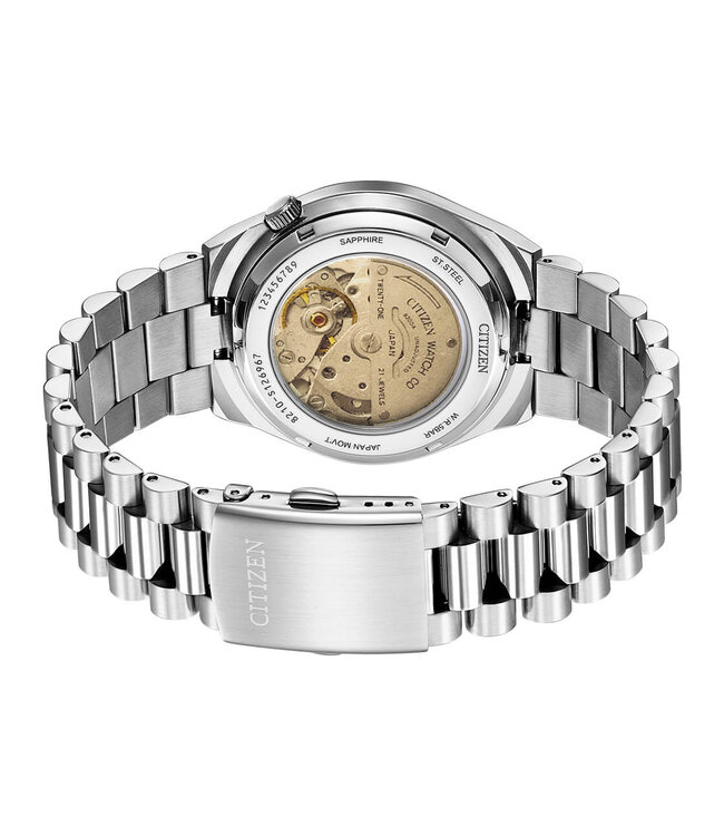 Citizen  Tsuyosa NJ0158-89X Herrenuhr Automatik Rosa Edelstahl