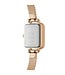 Daniel Wellington  Quadro Mini Melrose DW00100648 Damenuhr Smaragdgrün Milanaise Roségold