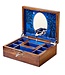 Wolf 1834 Spieluhr-Schmuckkasten Ballet Schwanensee Walnuss, Holzfurnier 26 × 20,2 cm