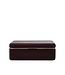 Wolf 1834 Schmuckkasten Bella Mittel Bordeaux, recycelte Materialien 27,9 × 20,3 cm
