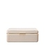 Wolf 1834 Schmuckkasten Bella Mittel Elfenbein, recycelte Materialien 27,9 × 20,3 cm