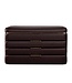 Wolf 1834 Schmuckschrank Bella Bordeaux, recycelte Materialien 36,8 × 26,7 cm