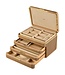 Wolf 1834 Schmuckschrank Bella Mokka, recycelte Materialien 36,8 × 26,7 cm