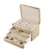 Wolf 1834 Schmuckschrank Bella Elfenbein, recycelte Materialien 36,8 × 26,7 cm