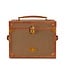 Wolf 1834 Schmuckkasten Ida im Koffer-Design Khaki, recyceltes Canvas 28 × 21,6 cm