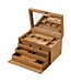 Wolf 1834 Schmuckkasten Lauren Gross Camel 32,4 × 22 cm