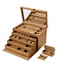 Wolf 1834 Schmuckkasten Lauren Extra gross Camel 42 × 28,1 cm