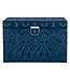 Wolf 1834 Schmuckkasten Liberty Gross Navyblau, biobasiertes Material aussen 29 × 22 cm