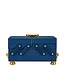Wolf 1834 Schmuckkasten Marla Aaron Baby Everything Box Navyblau, veganes Leder 24 × 16,5 cm