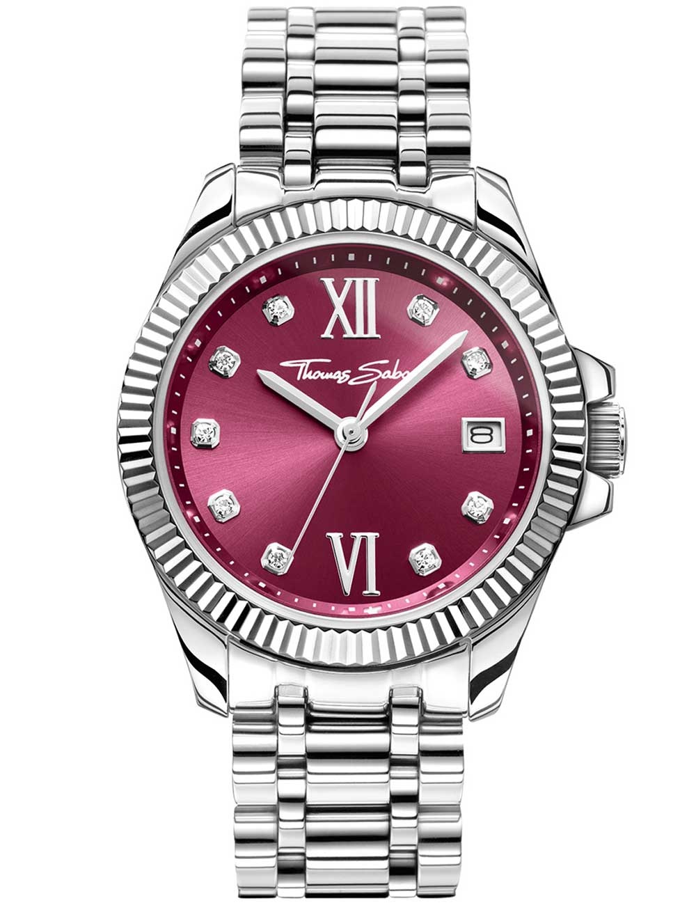 Thomas Sabo Divine Burgundy WA0407-201-212