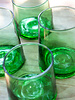Marokaans gerecycled glas - groen