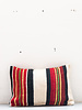 Authentic striped Berber pillow from Morocco XL 484