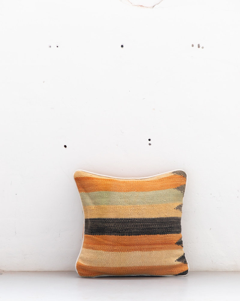 Authentic striped Berber pillow from Morocco 508